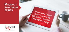 iTWO costX Generating BOQs From Dimension Groups Using Coding